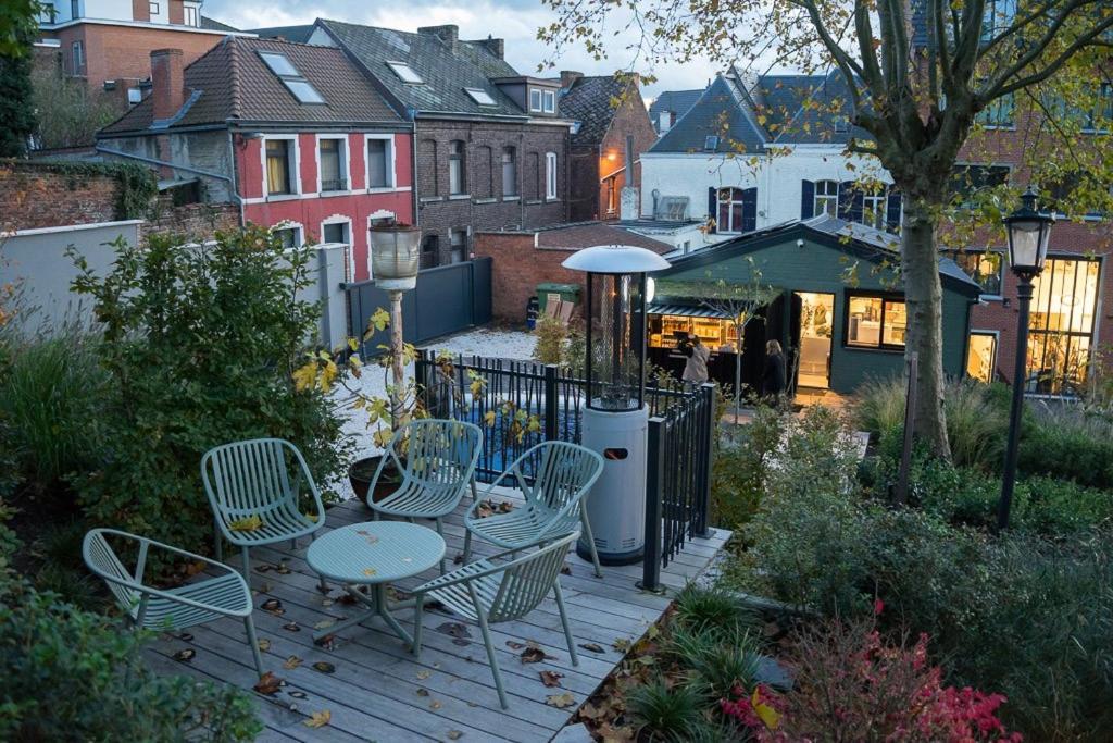 蒙斯Les Terrasses De Sainte Waudru公寓式酒店 外观 照片